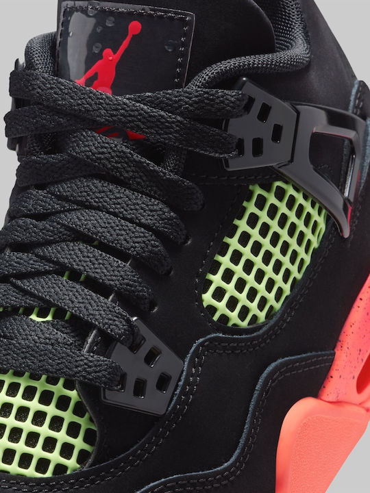 Air  4 Kids Sneakers High Black