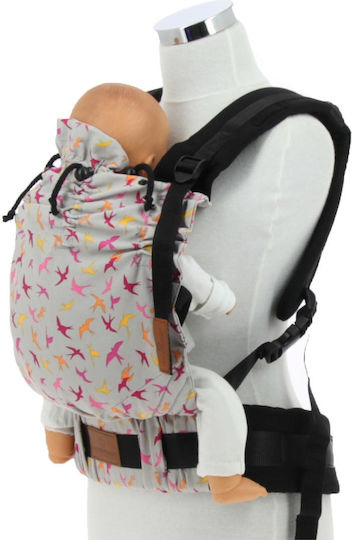 SteweHome Μάρσιπος Πλάτης Ροζ με Μέγιστο Βάρος 30kg