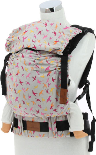 SteweHome Μάρσιπος Πλάτης Ροζ με Μέγιστο Βάρος 30kg