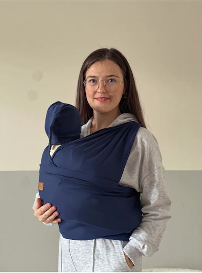 SteweHome Klassischer Babytragetuch Marineblau