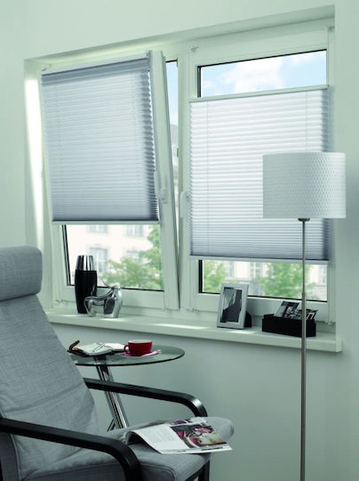 Stoff Jalousien in Grau Farbe P68xH210cm