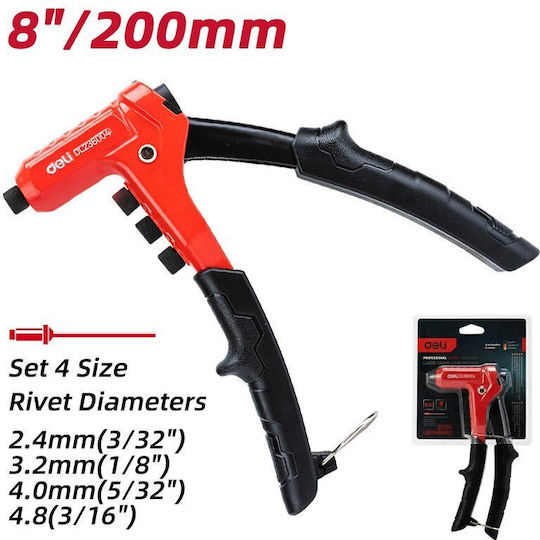 Rivetoare Manuală Ranforzată Dl236004 10" 250 Mm