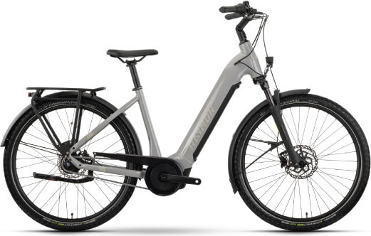 R Raymon Raymon Metmo Select 27.5" Γκρι Ηλεκτρικό Ποδήλατο Trekking
