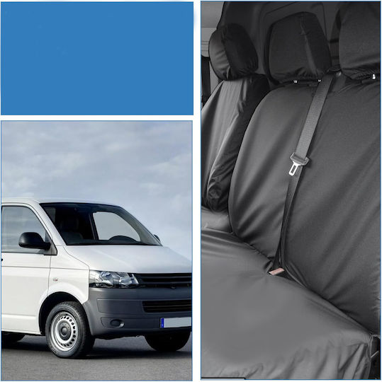 Huse Scaune Auto Vw Transporter T5 2003-2022 Jojocy Set De 8 Bucăți 600d