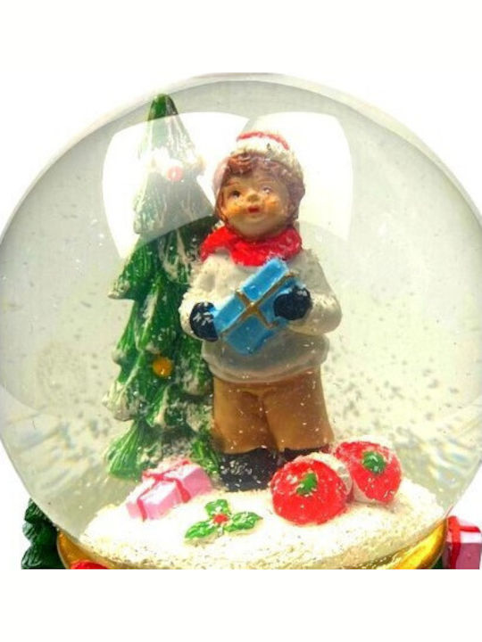 Weihnachts Schneekugel Beleuchtete mit dem Weihnachtsmann