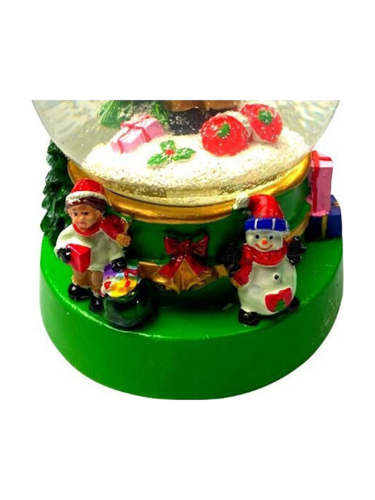 Weihnachts Schneekugel Beleuchtete mit dem Weihnachtsmann