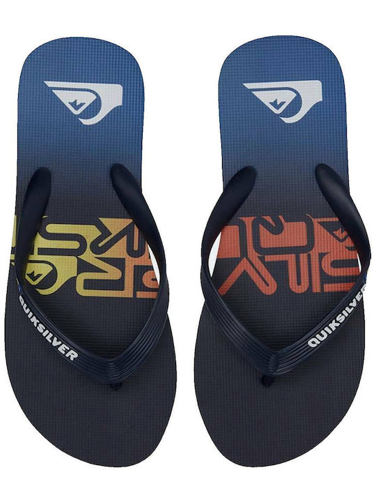 Molokai Art Men's Flip Flops Navy
