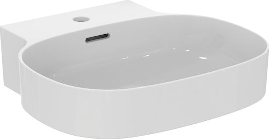 Ideal Standard Linda-x Aufgesetztes Waschbecken Porzellan 50x48x13.5cm White Glossy Ideal Standard Linda-x Aufgesetztes Waschbecken Porzellan 50x48x13.5cm White Glossy