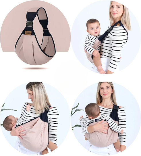 SteweHome Baby Carrier Slings Back Beige with Maximum Child Weight 20kg