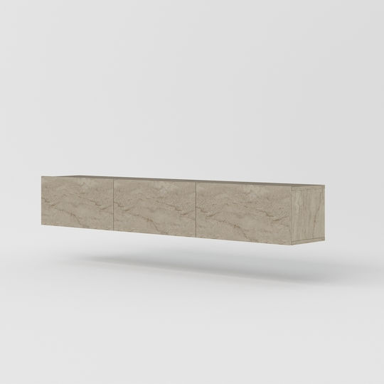 TV-Ständer Weiß M180xP31xH27cm SteweHome