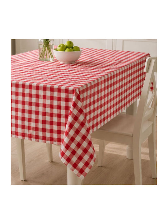 Pucioasa Tischtuch Fleckabweisend Rot 160x320cm