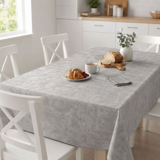 Pucioasa Τραπεζομάντηλο Αλέκιαστο Gray 120x160εκ.