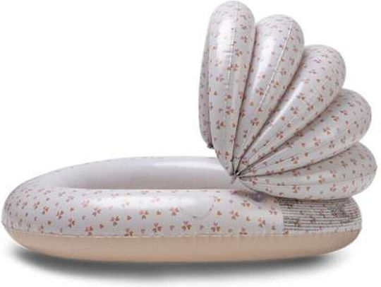 Swim Essentials Παιδική Πισίνα PVC 100lt Φουσκωτή 100x100x77εκ. Beige Cozy Hearts