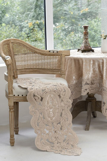Liolios Home Τραπεζομάντηλο Σετ 3τμχ Coffee