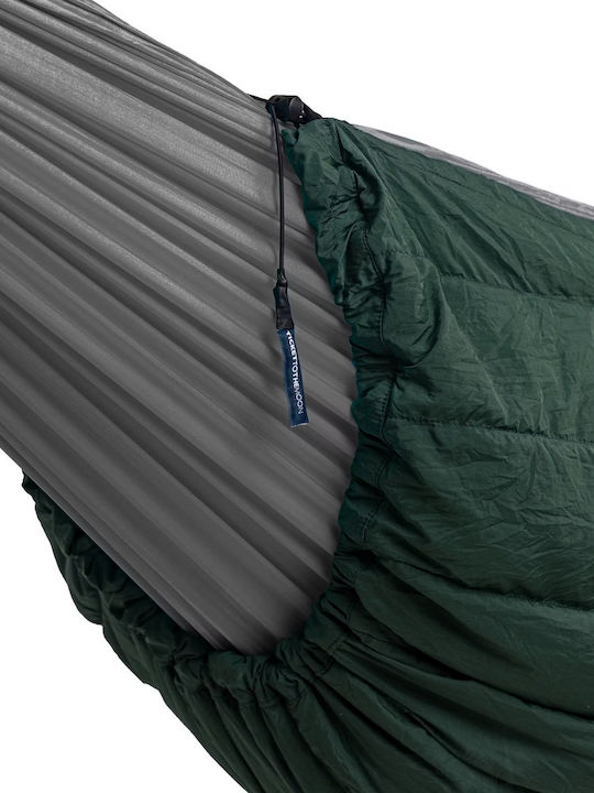 Ticket To The Moon Ticket To Moon Hamac Dublu Textil Verde 210x135cm