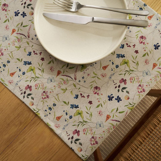 Gofis Home Ράνερ Μπεζ 37x160εκ.