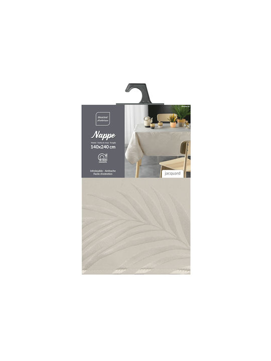 Douceur d'Intérieur Față De Masă Jacquard Rectangular Plumette 140x240 Cm
