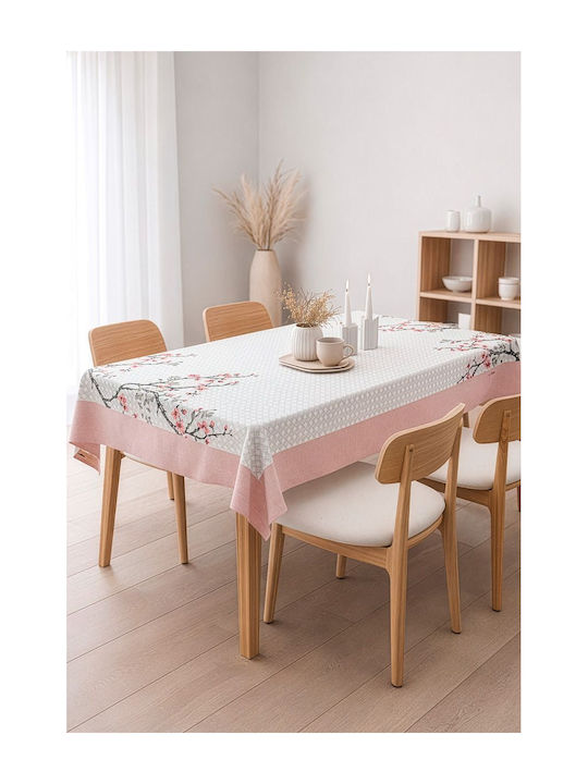 Saint Clair Tischdecke Rosa 145x260cm