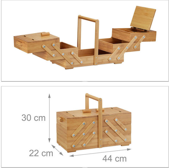 Relaxdays Accesorii De Cusut 44x30 Cm