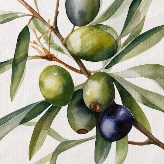 Pucioasa Τραπεζομάντηλο Αλέκιαστο Olive 140x180εκ.