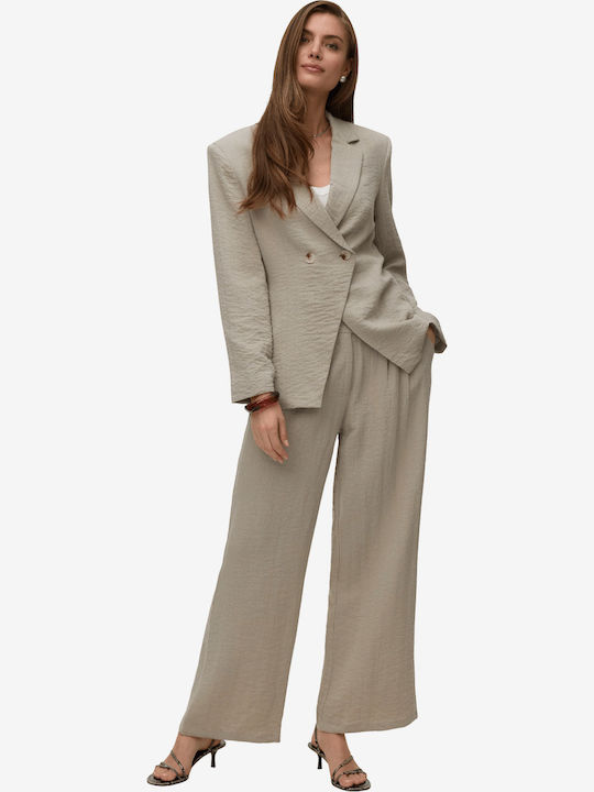 Vero Moda Sacou Dama Lung Bej
