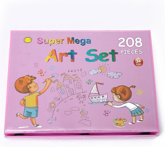 Alista Home Colouring Set 32x27cm 208 Pieces