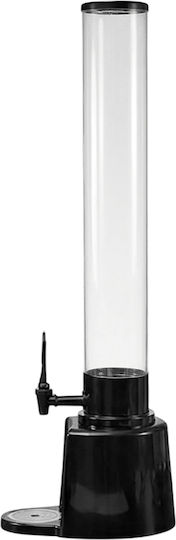 Cheffinger Drinks Dispenser 3l Tap Translucent Tank Black Transparent