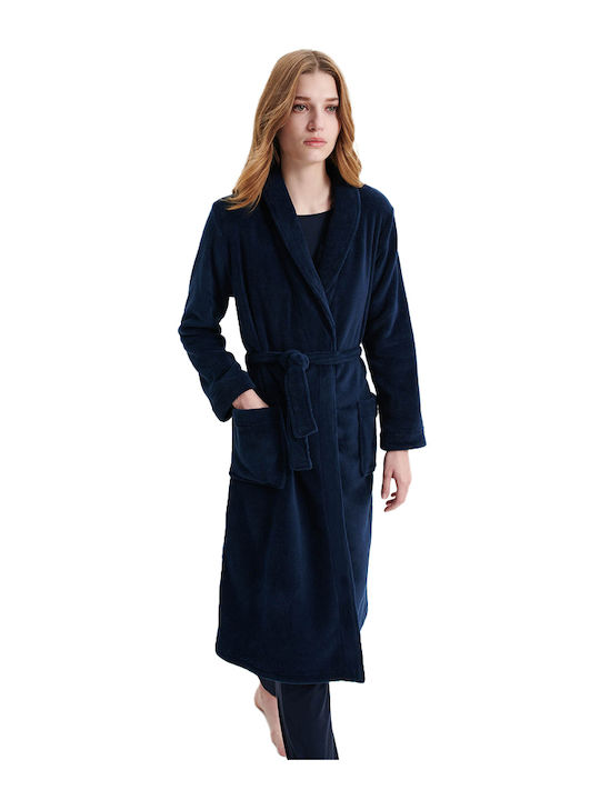 Vamp Winter Women's Robe Blue irida