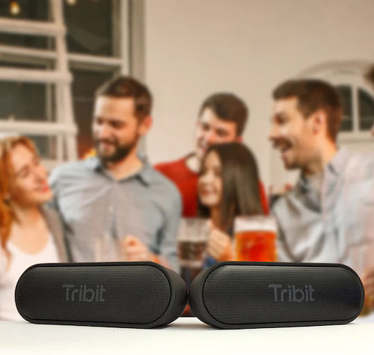 Tribit Xsound Go BTS38 Αδιάβροχο Ηχείο Bluetooth 16W με Διάρκεια Μπαταρίας έως 24 ώρες Μαύρο