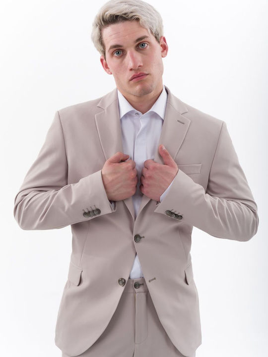 Men's Suit Beige
