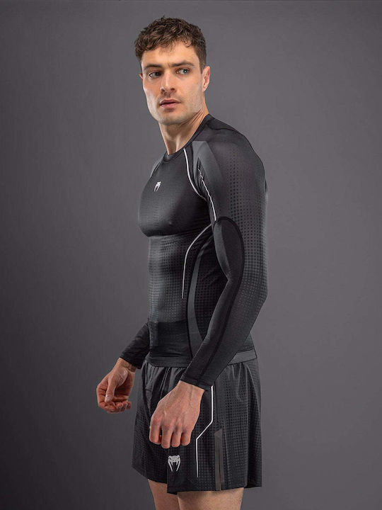 Venum Ανδρική Μακρυμάνικη Μπλούζα VENUM-06275-108 για Jiu-Jitsu Μαύρη