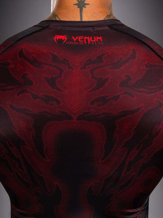 Venum Men's Long Sleeve Shirt VENUM-06306-100 for Jiu-Jitsu Black