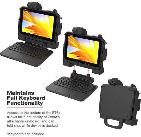 Ram Mounts Ram Form-fit Locking Mount Zebra Et6x Multicolor