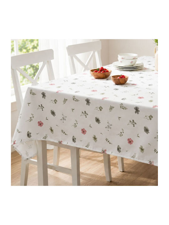 Pucioasa Măsuță Rotundă Din Bumbac Floral Pastel Ø140cm