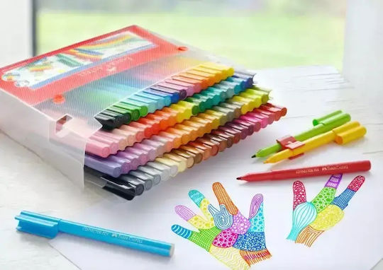 Faber-Castell Drawing Markers Set 60 Colours