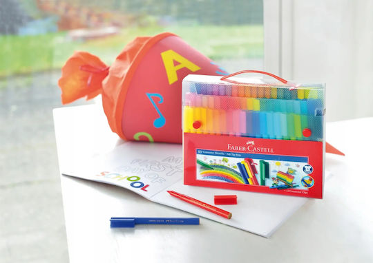 Faber-Castell Drawing Markers Set 60 Colours