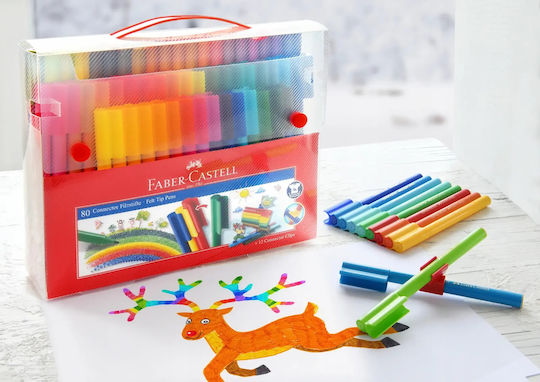 Faber-Castell Drawing Markers Set 60 Colours