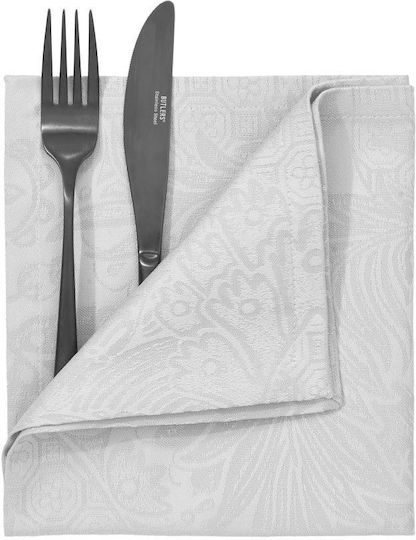 Butlers Τραπεζομάντηλο Βαμβακερό Γκρι 41x41εκ.