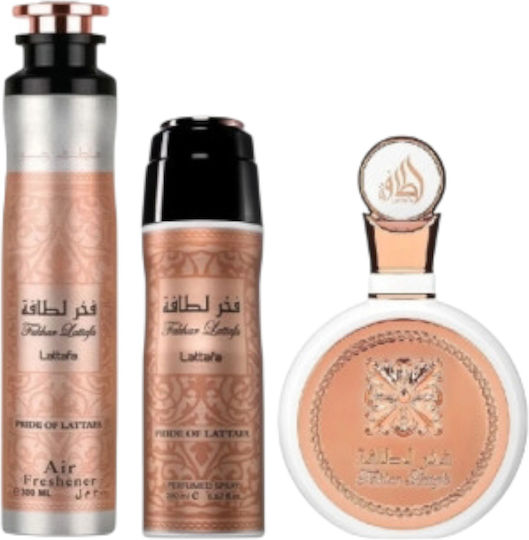 Lattafa Fakhar Femme 3-piece Gift Set Women