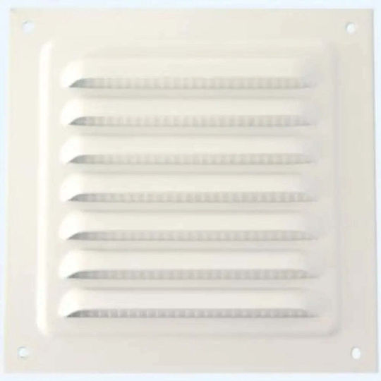 Vents Περσίδα Εξαερισμού 25x25cm Τετράγωνη