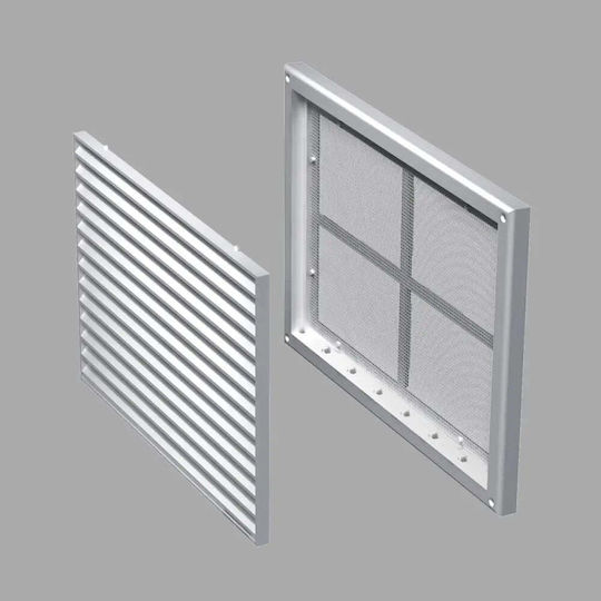 Vents Вентилационна Решетка 22x30см Правоъгълна