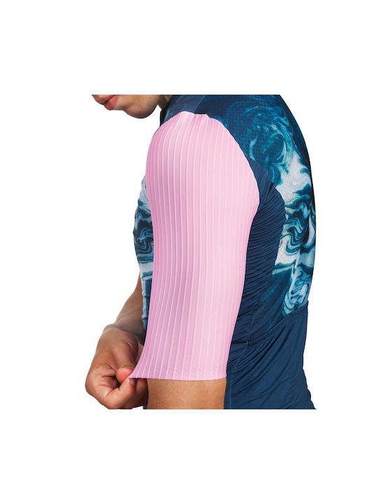 Demaraz Short Sleeve Road Bike Blue Jersey