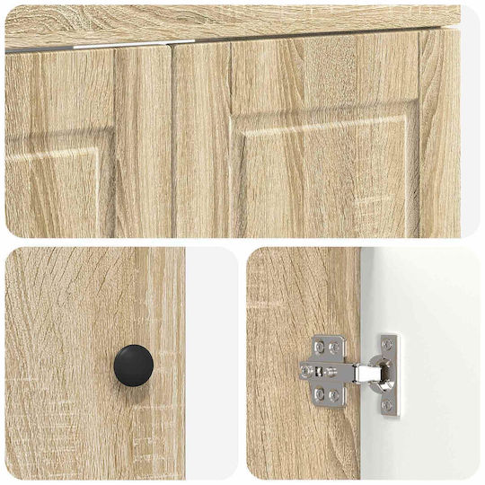 vidaXL Πάγκος χωρίς Νιπτήρα Μ56xΒ37.5xΥ81cm Δρυς Sonoma vidaXL Πάγκος χωρίς Νιπτήρα Μ56xΒ37.5xΥ81cm Δρυς Sonoma