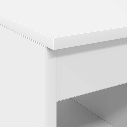 vidaXL Bathroom Vanity Unit Without Sink L30xD44.5xH50cm White