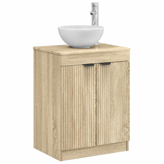 vidaXL Πάγκος χωρίς Νιπτήρα Μ54xΒ41xΥ70cm Δρύς Sonoma