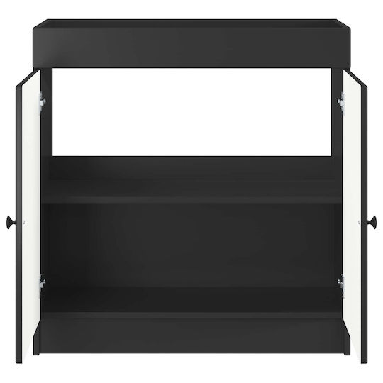 vidaXL Πάγκος χωρίς Νιπτήρα Μ56xΒ37.5xΥ81cm Μαύρο