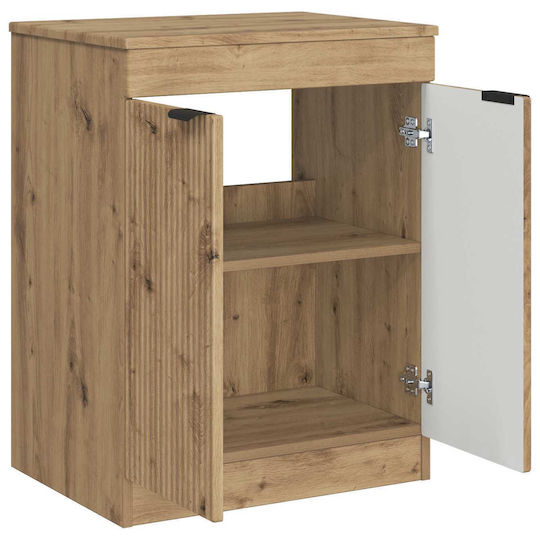 vidaXL Bathroom Vanity Unit Without Sink L54xW41xH70cm Oak