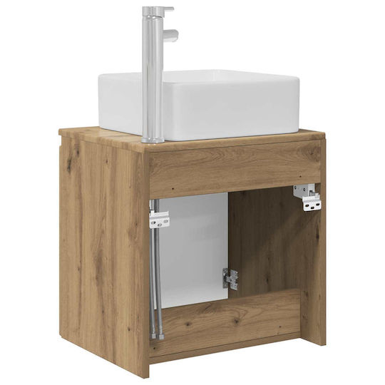 vidaXL Bench with Sink L53xW35xH63cm Oak