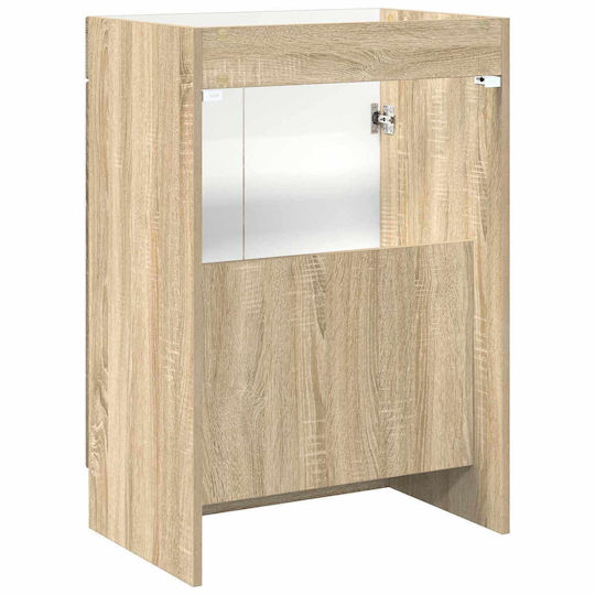vidaXL Pangă Fără Lavoar M56xA37.5xÎ81cm Stejar Sonoma