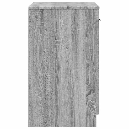 vidaXL Bathroom Vanity Unit Without Sink L54xW41xH70cm Gray Sonoma